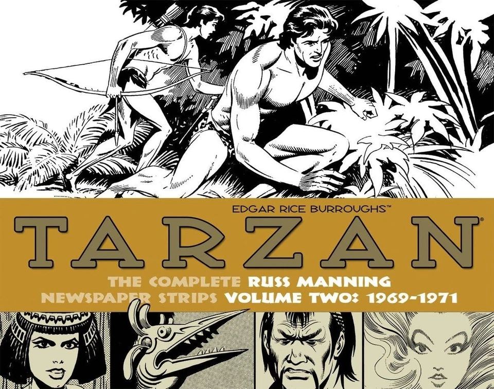 TARZAN THE COMPLETE RUSS MANNING HARD COVER 2 VO EN EXCELLENT ÉTAT - Photo 1/1
