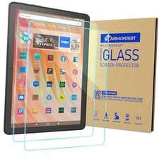 2 Pack Tempered Glass Screen Protector for Fire HD 10 / Fire HD 10 Plus / 10