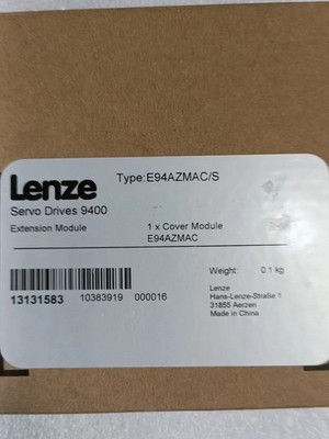 E94AZMAC/S New Lenze I/O module E94AZMAC/S Interface converter