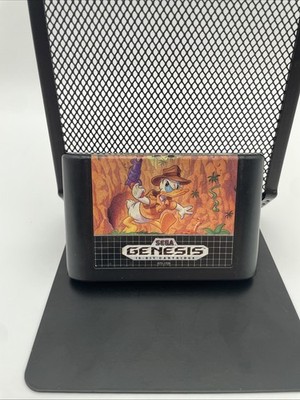 QuackShot Starring Donald Duck Sega Genesis 1991 - Tested & Working - Authentic