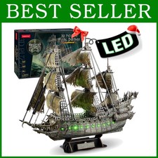 Flying Dutchman Pirate Ship Model, Arts  Crafts