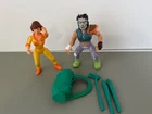 Vintage TMNT Teenage Mutant Ninja Turtles Casey Jones & April O'Neil Set of 2