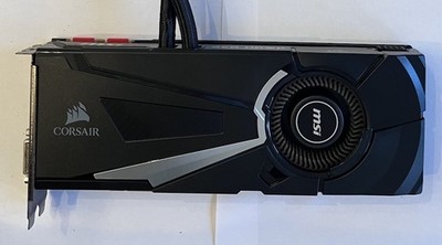 MSI GeForce GTX 1080 Sea Hawk Water Cooler HDMI DP DVI-D PCI-E 8-Pin
