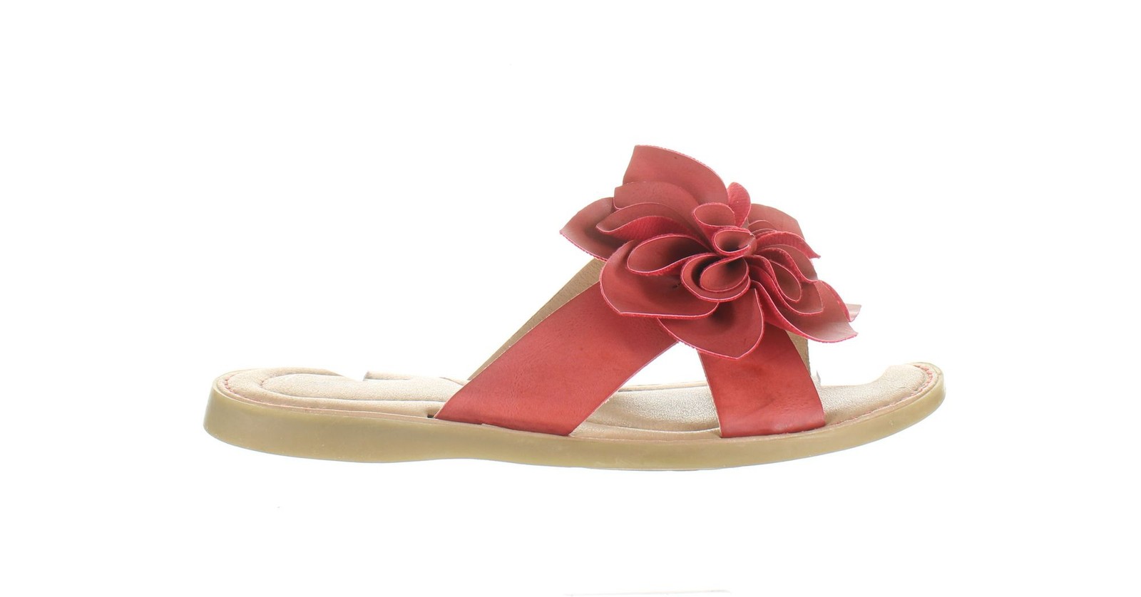 B.O.C. Womens Kasia Red Sandals Size 9 (7830279)