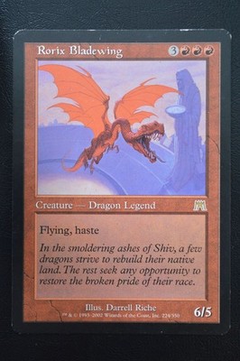 Magic The Gathering MTG RORIX BLADEWING Onslaught MP Moderately Played