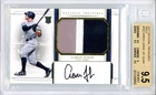 2017 NATIONAL TREASURES #162 AARON JUDGE RPA /49 BGS 9.5/10 Auto