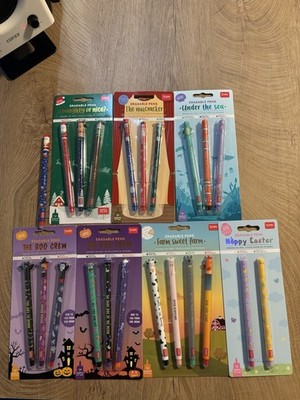 Legami Sammlung Neu OVP Halloween Weihnachten Ostern Under The Sea Gelschreiber