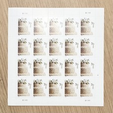 USPS Wedding Cake 70  Stamps   Full Sheet of 20   Mint Unused MNH