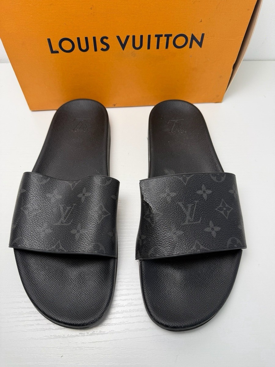 Louis Vuitton Waterfront Mule Monogram Eclipse SZ 11 