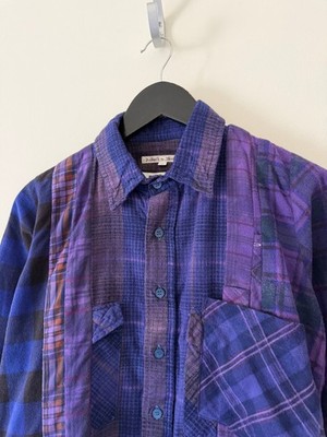 Madhappy Needles Rebuild 7 Cuts Flannel - Size XS - Overdyed