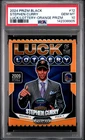 2024 Panini Prizm Black Basketball Orange Stephen Curry #12 PSA 9