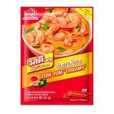 60g Tom Yum Creamy Soup Seasoning Powder Rosdee Thai food