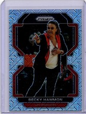 2022 Panini Prizm WNBA Becky Hammon #179 Mojo Prizm /25 Las Vegas Aces