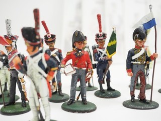 A17A13 del Prado: Sammlung von 21 Soldaten mit Heften