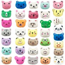 PPXMEEUDC 36PCS Mini Stuffed Animal Plush Toys 36 3 inches , Colorful