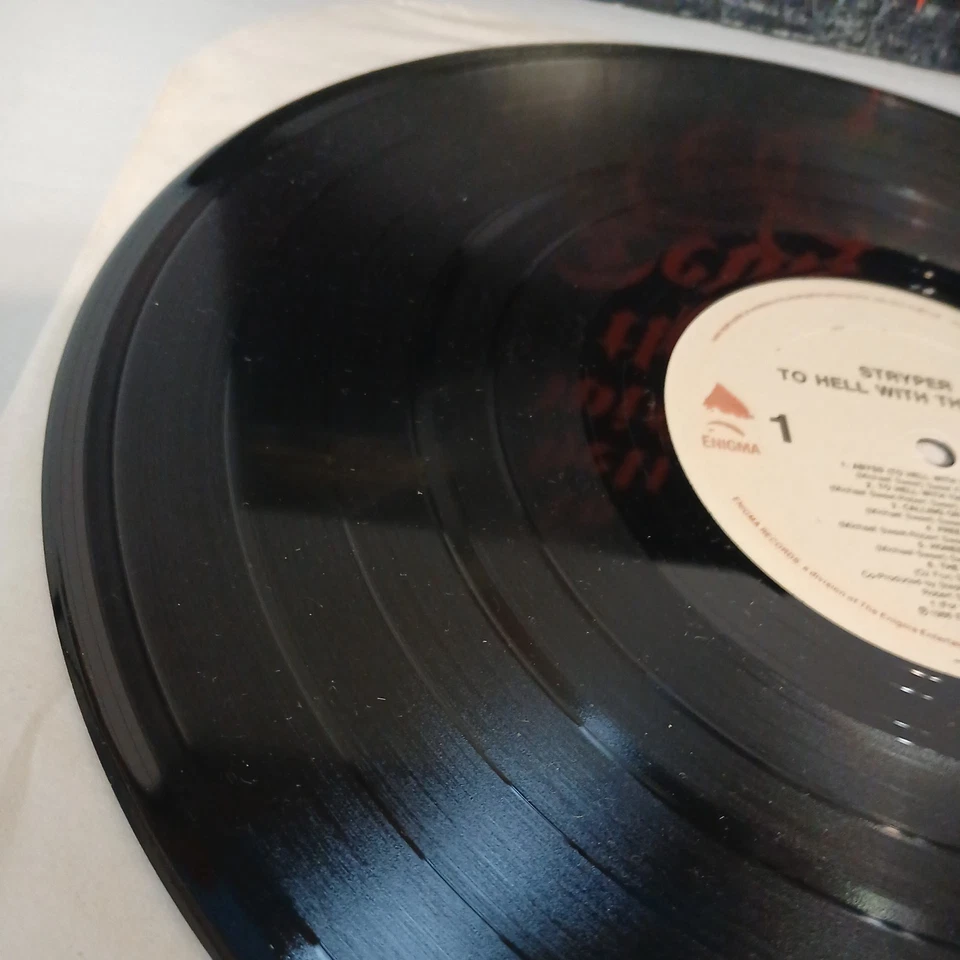 STRYPER TO HELL WITH THE DEVIL ORIGINAL ENIGMA (PJAS-73237) LP - Image 4 of 4