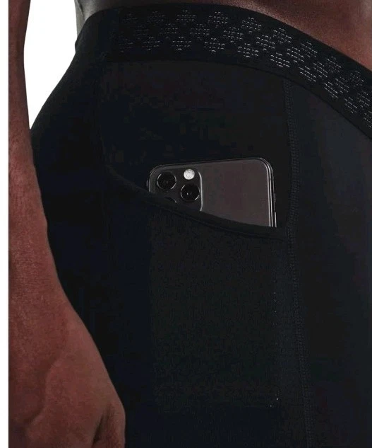 Under Armour Men's SmartForm Long Shorts RUSH Compression L 1370316 001 Large - Image 3 of 4