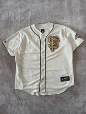 San Fransisco Giants Pablo Sandoval Gold Ring Ceremony Jersey World Series XL