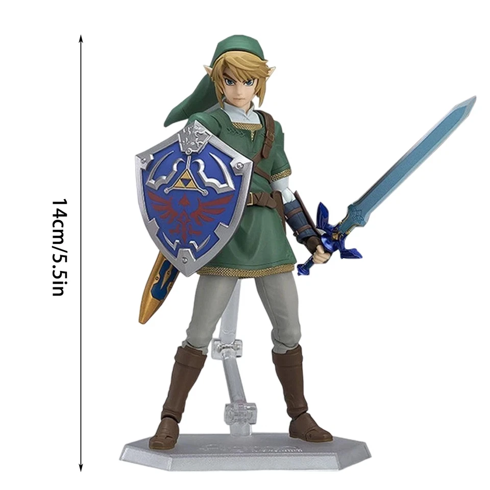 Figma 320 Link Twilight Princess DX Edition Figure The Legend of Zelda - Image 3 of 4
