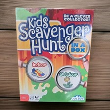Kids Scavenger Hunt Game In A Box Active Outdoor Or Indoor Age 6 New Sealed Box