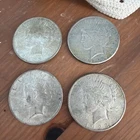 New ListingLot of 4 (2) 1922 Peace And (2) 1923 Peace Dollars