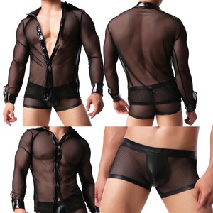 maglia trasparente uomo