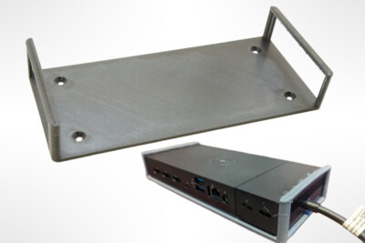 WOP Wandhalterung Untertischmontage Für Dell Hub Dock Thunderbolt WD22TB4