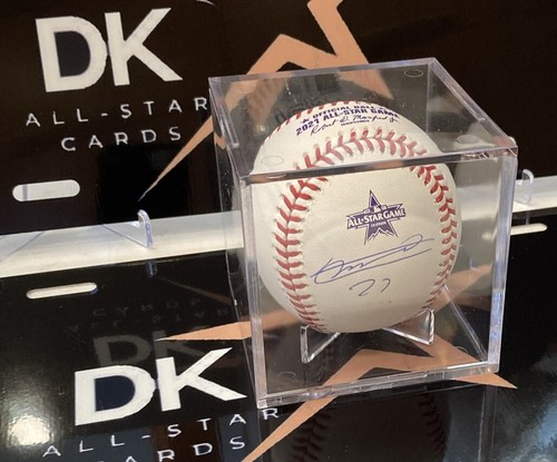 VLADIMIR GUERRERO JR SIGNIERT RAWLINGS BASEBALL AUTOGRAMMIERT 2021 ALL-STAR-SPIEL JSA