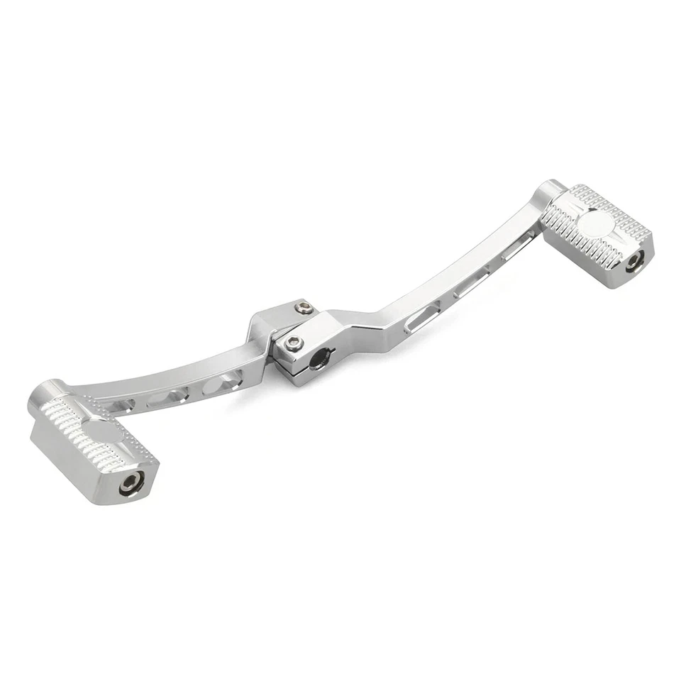 Chromed Brake Arm Kit Shift Lever W/ Pegs Skull head For Harley Touring 08-13 Foto 4 de 4