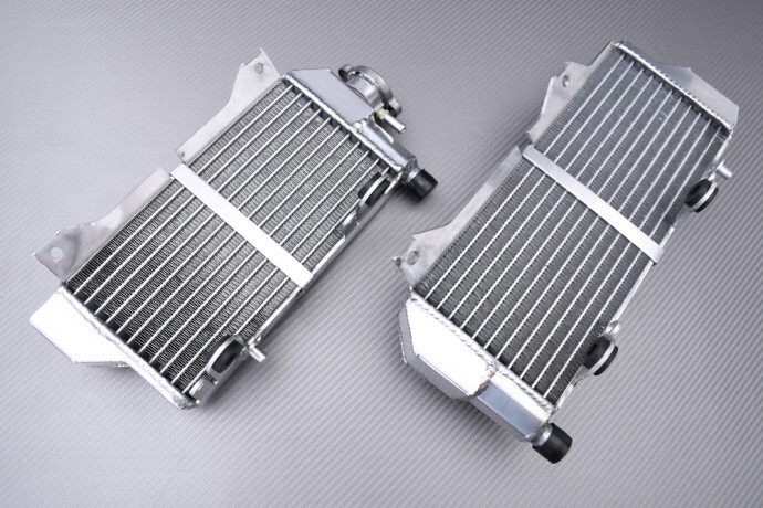 Radiateur Racing AVDB pour Suzuki RMZ 450 2018-2024 idéal pour entraînement intensif et cross