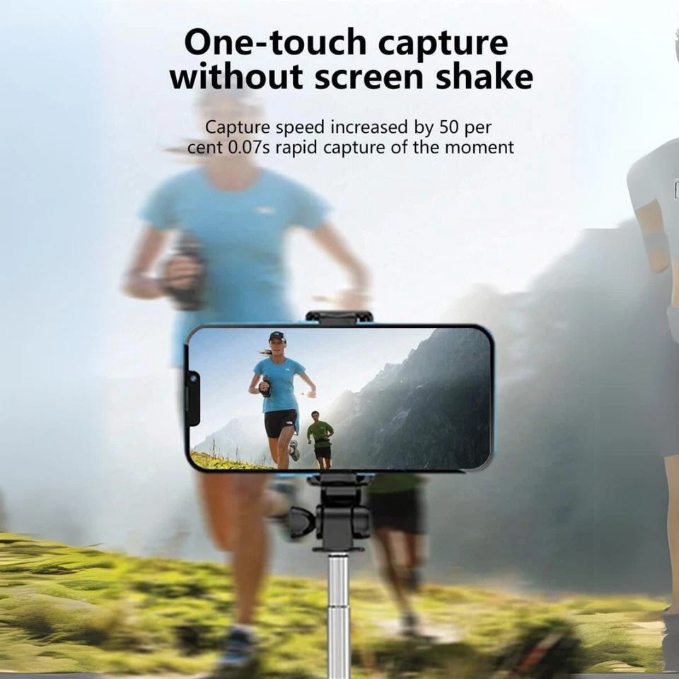 Nuevo Trípode Extensible Selfie Stick con Control Remoto Inalámbrico y Trípode Foto 3 de 4