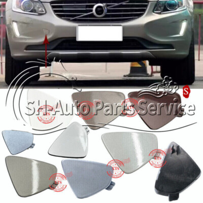 For Volvo XC60 2014-2017 Front Bumper Tow Hook Cover Trailer Hauling Eye Lid