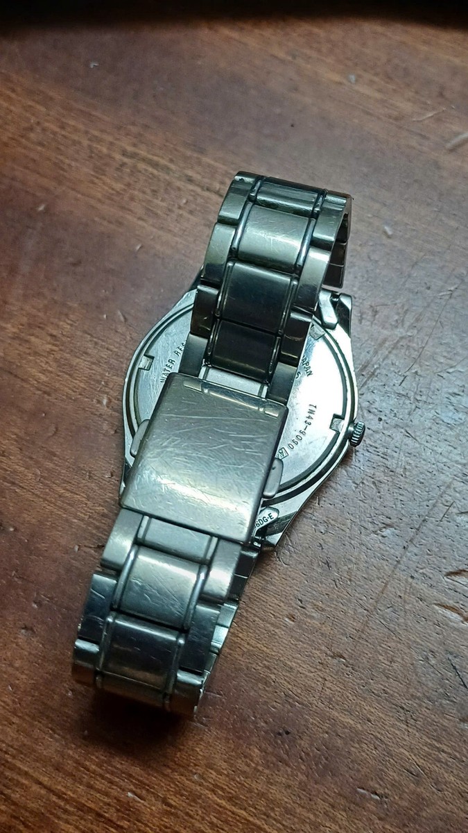 SEIKO セイコー TITANIUM 7N43-9090 クォーツ 腕時計 Seiko Quartz Titanium 7N43-9090 Full Luminous Dial (1600) | eBay