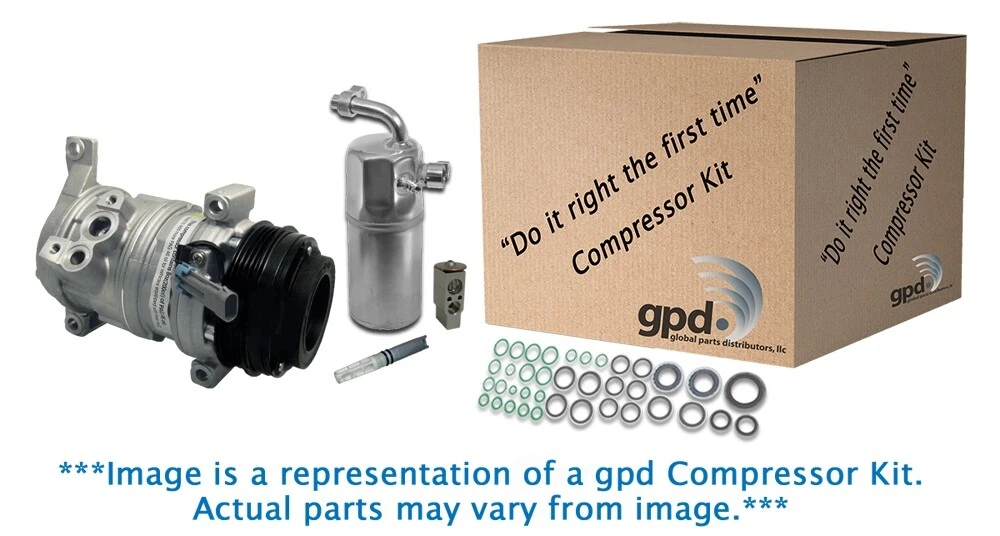 A/C Compressor-New- w/Kit Global Parts Distributors 9632597 | eBay