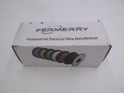 Fermerry 16 Gauge Wire Electric Hook up Kit 16 AWG, 25FT,6 Colors