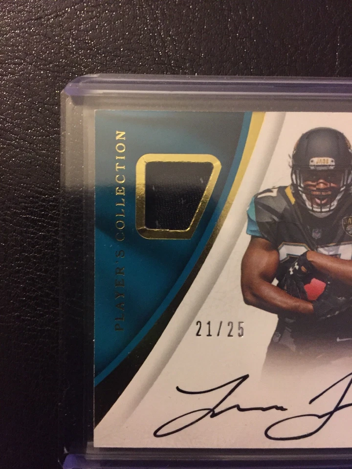 Leonard Fournette ON-CARD ROOKIE Auto /25 2017 IMMACULATE Jaguars 1st ON EBAY! - Image 2 of 4