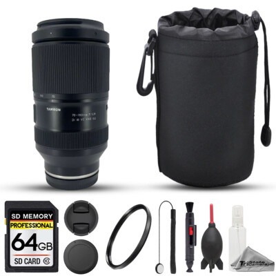 Tamron 70-180mm f/2.8 Di III VC VXD G2 Lens - 8pc 64GB Memory Bundle