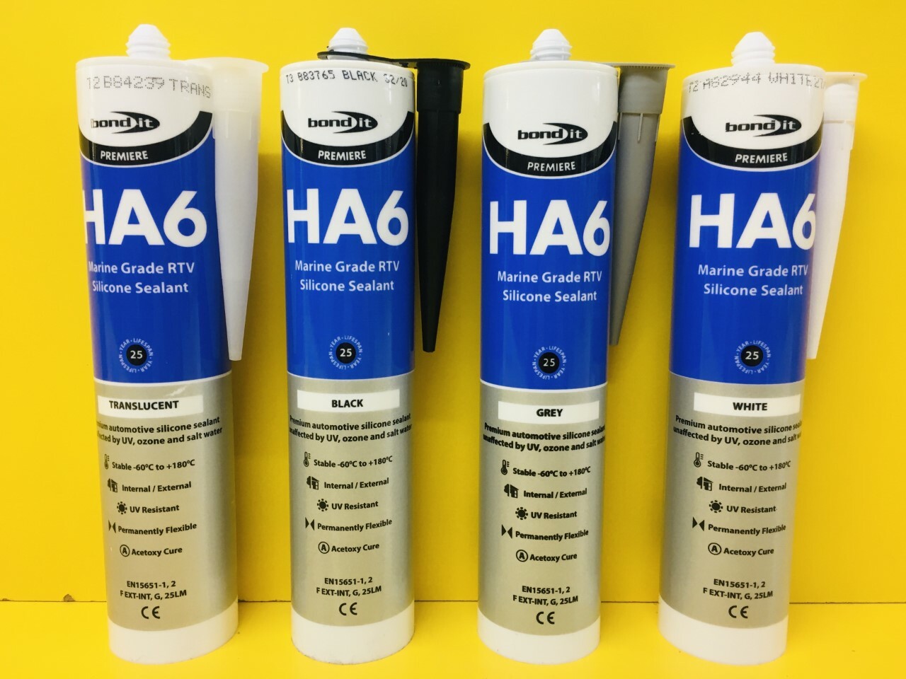 HA6 Marine Silicone High Modulus Sealant Glass Water Fish Tank Aquarium