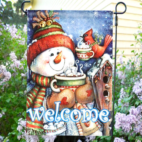 Anley Seasonal Garden Flags Set - 4 Seasons Series Double Sided Yard Flags - Picture 6 of 7