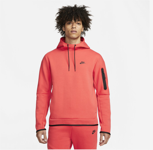 Nike Tech Fleece Pullover Hoodie Orange Black Menu0026#039;s S-XXL New Hoody |  eBay