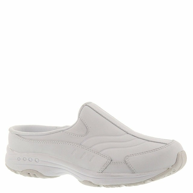 easy spirit traveltime white leather