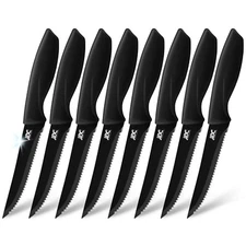 Professional 8 Piece Stainless Steel Steak Knife Sharp Chef Knives Kitchen Tools