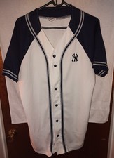 Vintage Dynasty Men's Button Up New York Yankees Jersey Size Large