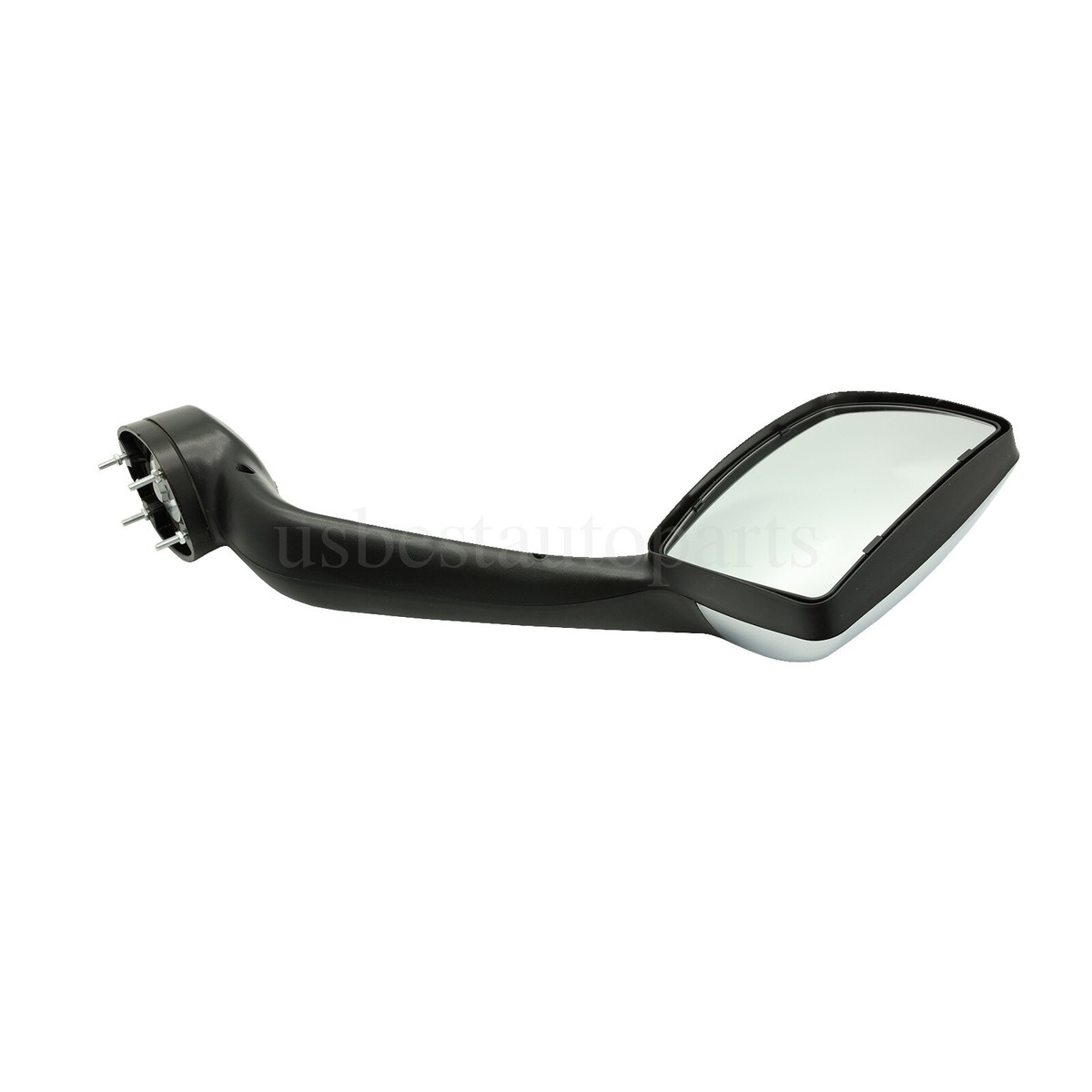 Front Hood Mirror LH+RH Chrome Cover fit for Kenworth T680 