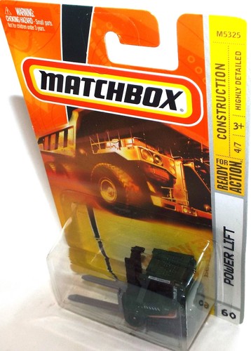 Brand New Matchbox Die Cast Power Lift, Fork Lift