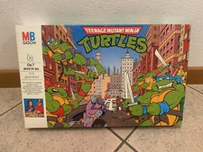 Raro Gioco di società Turtles Tartarughe Ninja MB in ottime condizioni!