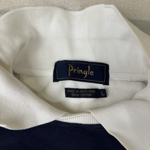 Suéter de golf vintage Pringle of Scotland para hombre talla L bordado algodón para golfista - Imagen 19 de 24