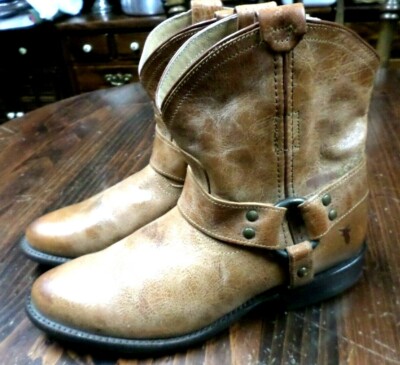 靴 FRYE brown harness ring boots s-l400.jpg