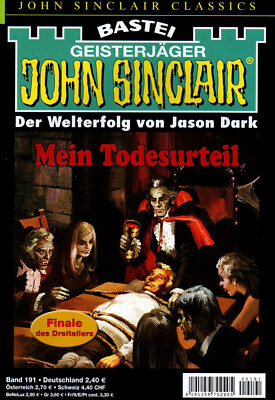 JOHN SINCLAIR CLASSICS Nr. 191 - Mein Todesurteil - Jason Dark - NEU