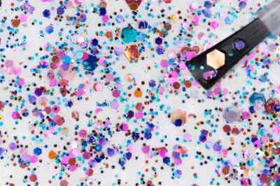 Jolifin LAVENI Shellac - Top-Coat hummingbird Glitter 10ml #S1795